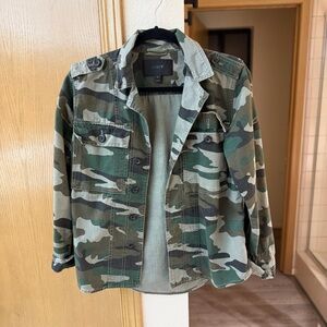 J. Crew Camouflage Jacket